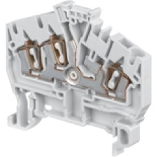 D2.5/5.I.3L Клемма пружинная ABB, 2.5мм? (серая)