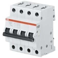 Автоматический выключатель ABB S203-D63NA, 3P+N