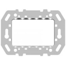 Суппорт стальной для рамок итальянского стандарта, на 1-2-3 модуля, без монтажных лапок,  АВВ ZENIT