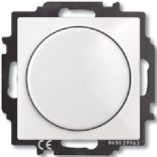 Диммер Busch-Dimmer 60-400 Вт проходной ABB Basic 55 (белый)