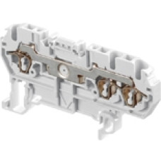 D2.5/5.N.2L Клемма пружинная ABB, 2.5мм? (серая)